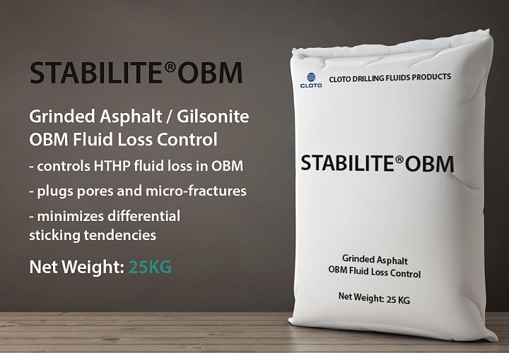 STABILITE®OBM (gilsonite - asphaltite/OBM fluid loss control)