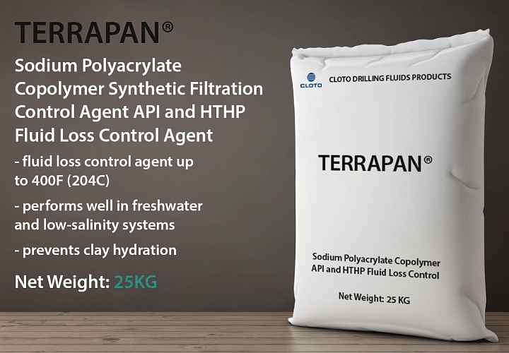 TERRAPAN® (sodium polyacrylate copolymer fluid loss control agent)