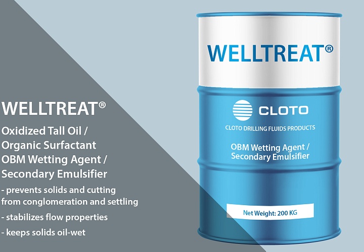 WELLTREAT® (oxidized tall oil / OBM wetting agent)