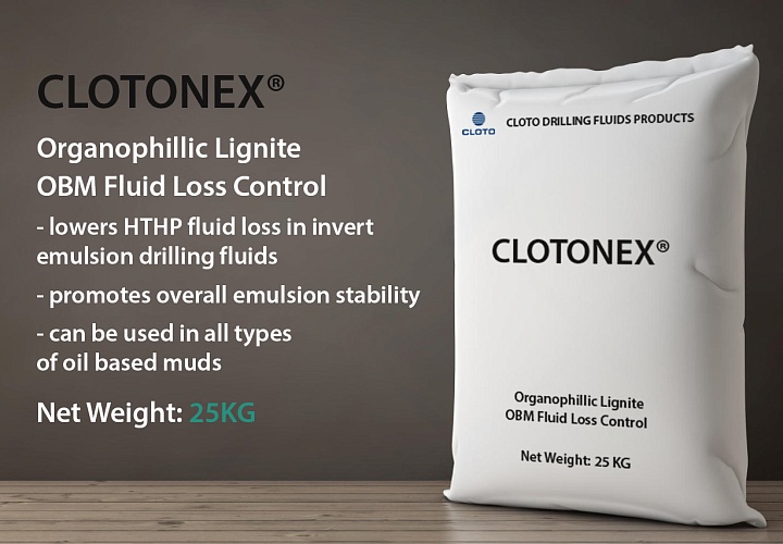 CLOTONEX® (organophillic lignite/OBM fluid loss control)